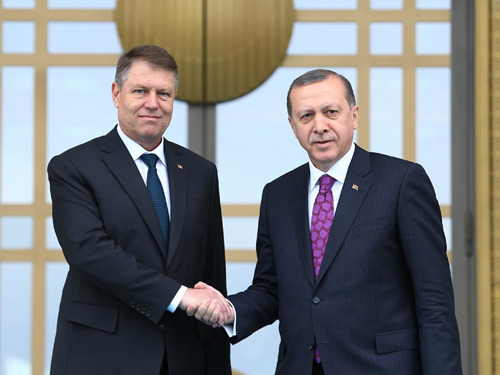 Cumhurbaşkanı Erdoğan, Romanya Cumhurbaşkanı Iohannis ile görüştü