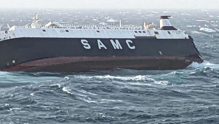 BAE gemisi İran açıklarında battı