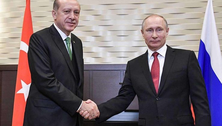 Cumhurbaşkanı Erdoğan Putin ile görüştü