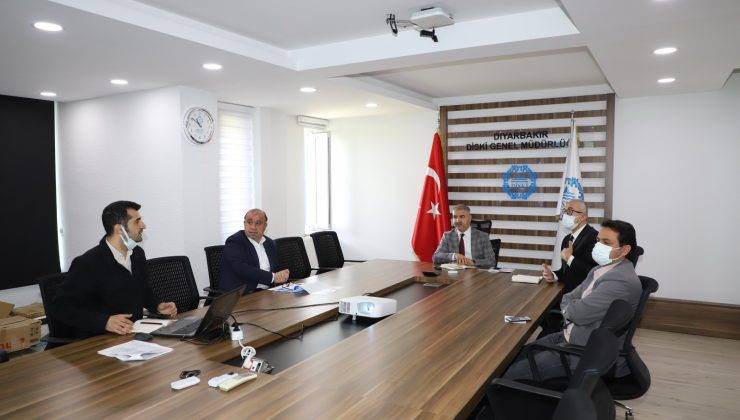 Dicle ilçesine inşa edilecek içme suyu hattı masaya yatırıldı