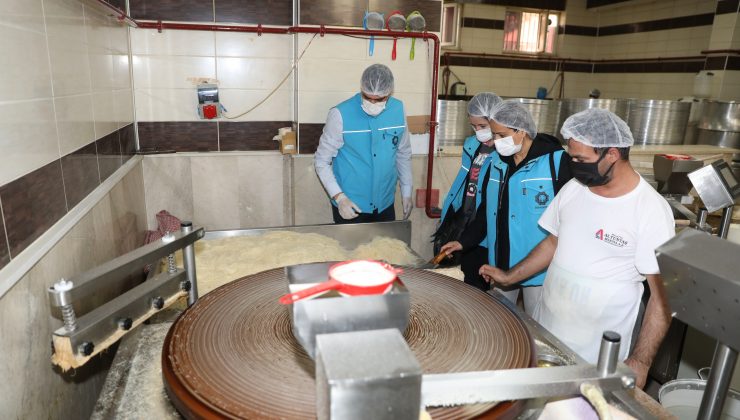 Diyarbakır’da tatlı imalathanelerine sıkı denetim