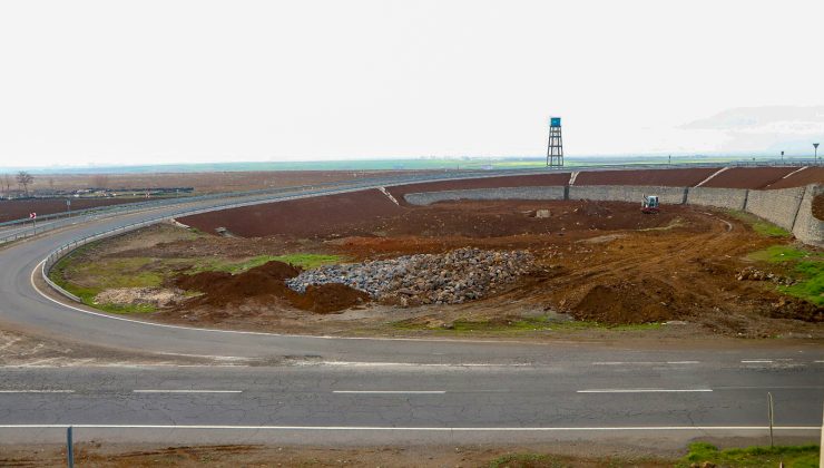 Urfa Yolu yonca kavşakta düzenleme çalışmaları başladı