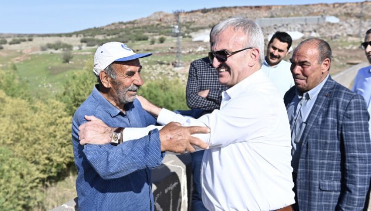Karaloğlu şehirdeki çalışmaları yakından takip etti