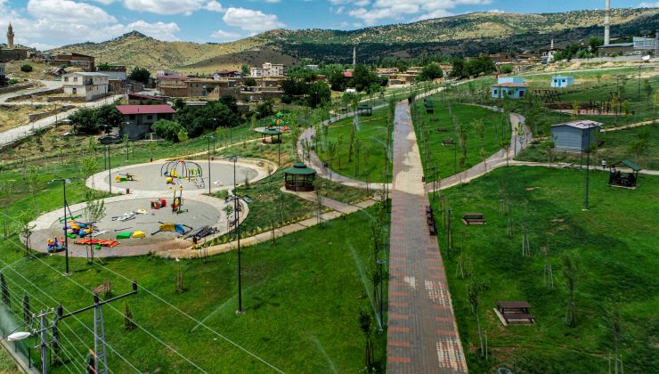 Hazro’ya Yeni Millet Bahçesi