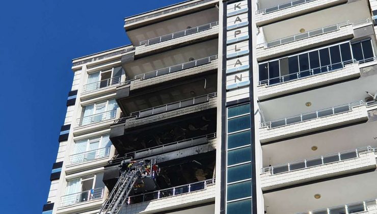 YANGINDA 20 KİŞİ MAHSUR KALDI