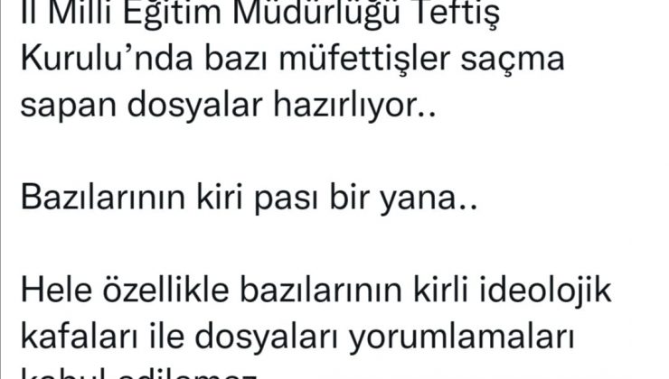 EĞİTİM BİR SEN DİYARBAKIR ŞUBE BAŞKANINDAN KAFA KARIŞTIRAN UYARI?