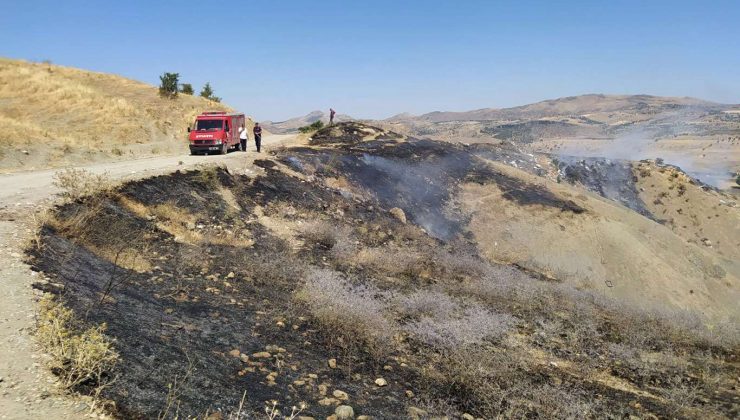 Çüngüş’te Çıkan Yangın Kontrol Altına Alındı