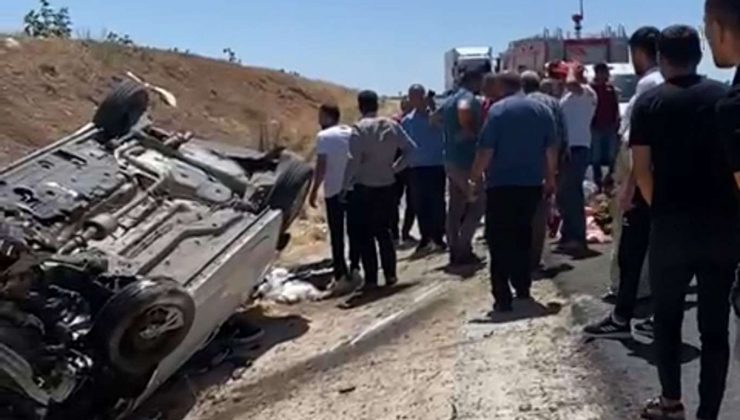 Çınar’da Otomobil Takla Attı: 4 Yaralı