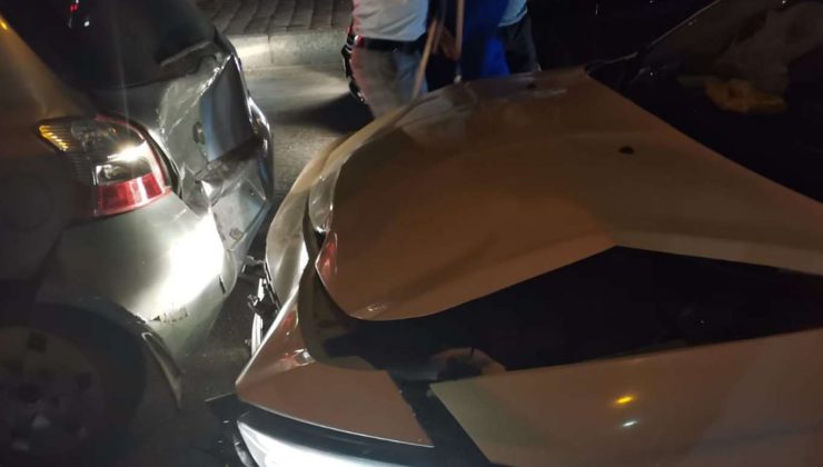 Elâzığ`da Zincirleme Trafik Kazası