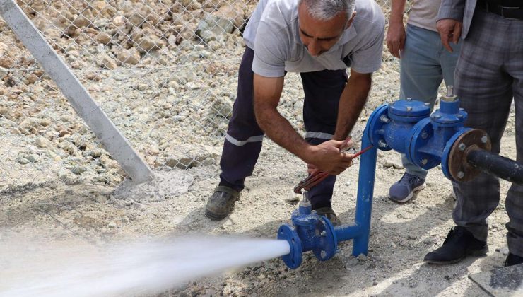 DİSKİ’den Kocaköy Boyunlu Mahallesine 24 Saat Kesintisiz İçme Suyu