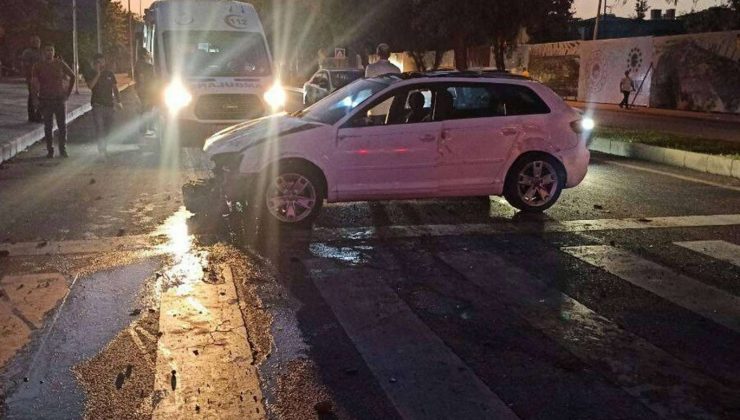 İstasyon Caddesinde Kaza: 3 Yaralı