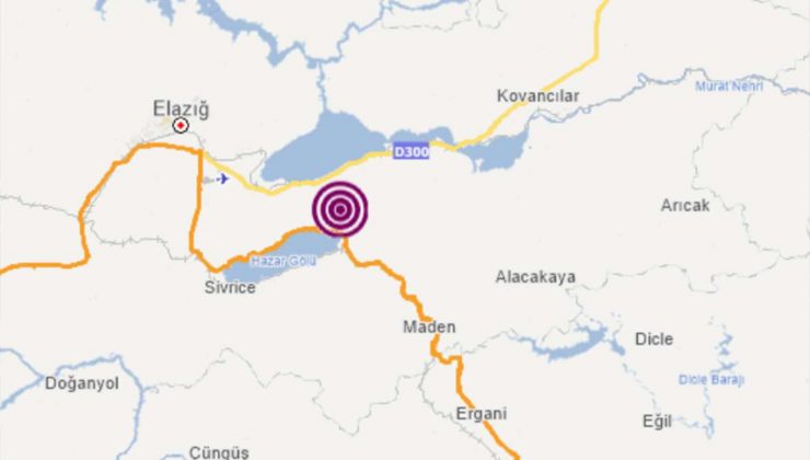 Elazığ’da Deprem