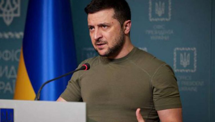 Zelenskiy Kiev’de Kaza Yaptı