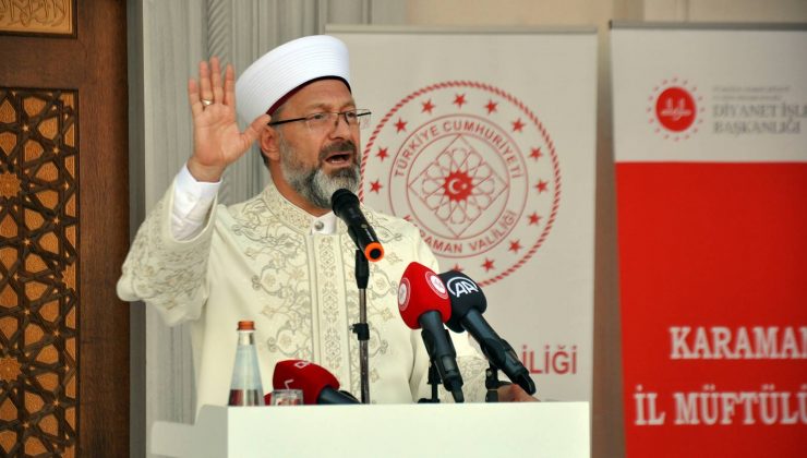 Diyanet İşleri Başkanı: Kadına yönelik şiddet İslam’a göre suç ve günahtır