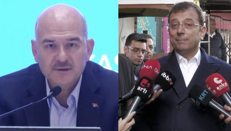 İmamoğlu’ndan Soylu’ya: Yalanlarına devam ediyor; böyle İçişleri Bakanı olur mu ya!