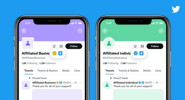 Twitter’dan kare şeklinde yeni işaret: Tik yanına eklenebilecek