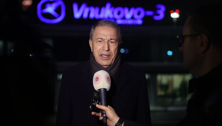 Bakan Akar’dan Rusya’daki üçlü toplantıya ilişkin açıklama