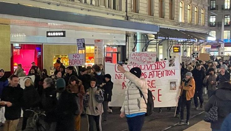 Afgan göçmenin intiharından sonra İsviçre’de protesto düzenlendi
