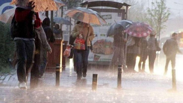 Meteoroloji’den 4 il için kuvvetli yağış uyarısı