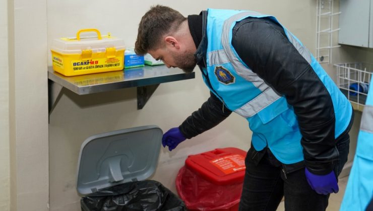 Sağlık kuruluşlarında tıbbi atık denetimi