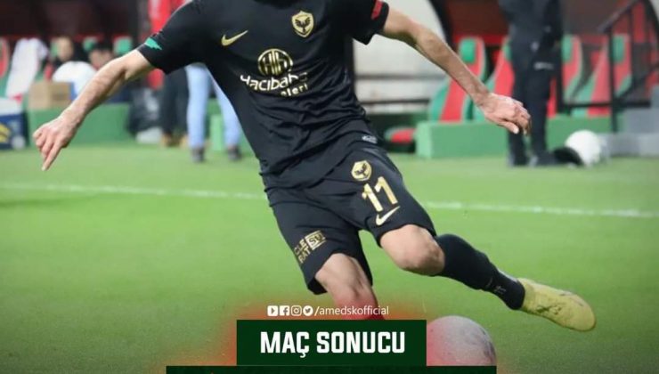 Amedspor Menemenspor’u yenerek sezonu lider kapattı
