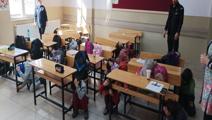 AFAD, Yayladere ilçesinde Afet farkındalık eğitimi verdi