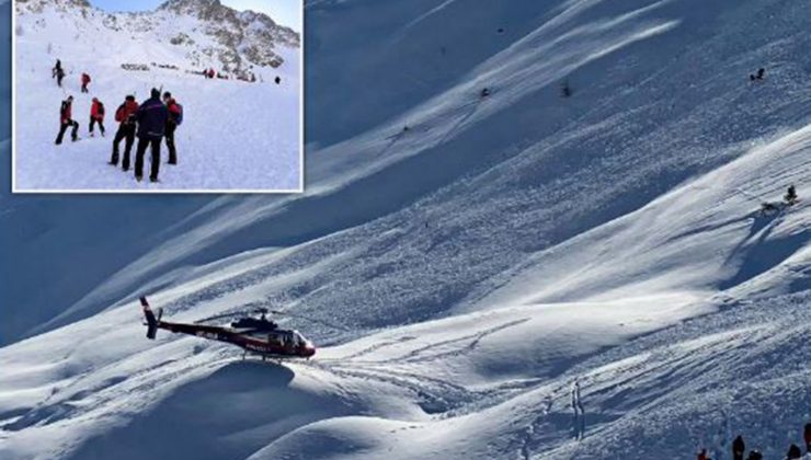 Avusturya’da 10 kişi çığ altına kaldı