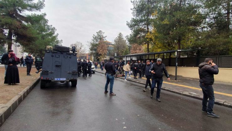 Diyarbakır adliyesi önünde kavga: 4 yaralı