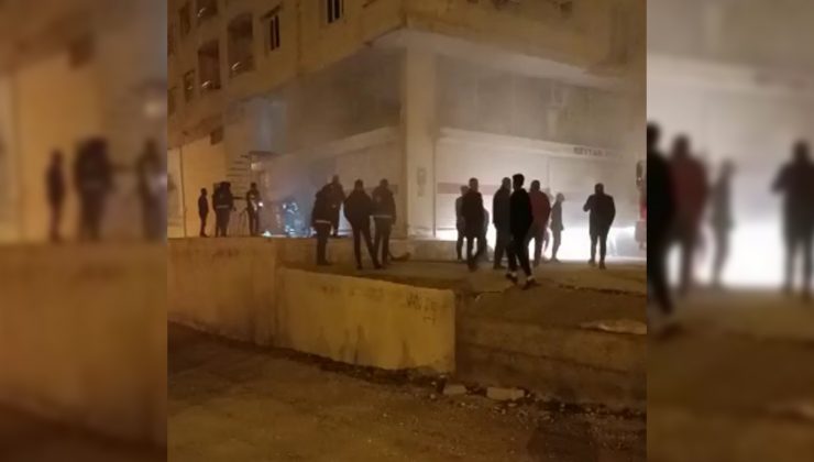 Mardin’de tekstil fabrikasında yangın meydana geldi