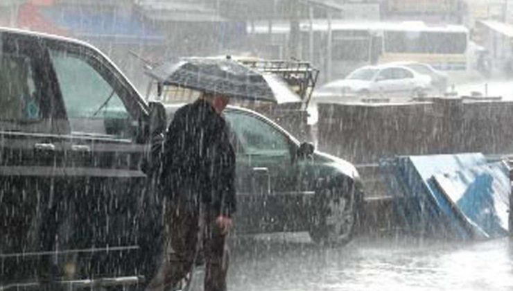 Meteorolojiden kuvvetli yağmur uyarısı