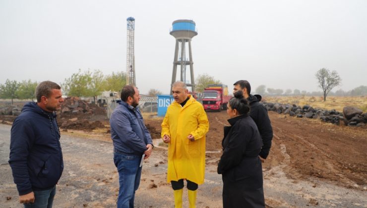 Kayapınar Kırkpınar mahallesinde içme suyu sorunu çözülüyor