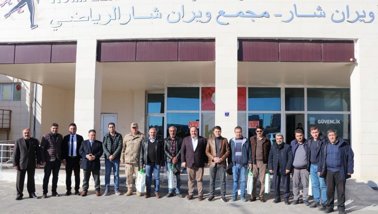 Viranşehir İlçe kaymakamı Çengel gazetecilerle kahvaltıda bir araya geldi