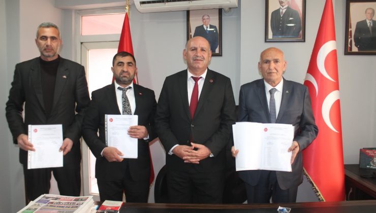 MHP, Diyarbakır’da 3 İlçeye Yeni Başkan Ataması Yaptı!
