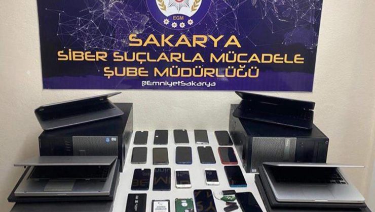 Sakarya merkezli dolandırıcılık operasyonu: 20 gözaltı