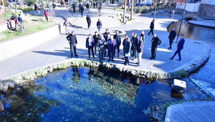 Vali Ali İhsan Su, çalışma alanlarını inceledi