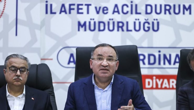 Bakan Bozdağ: Yıkılan binalarda ihmali olanların adalet önünde hesap vermesi temin edilecektir