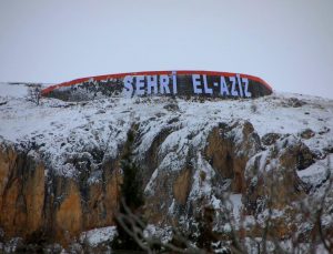 Elazığ’da Yağan Kar Kartpostallık Görüntüler Oluşturdu