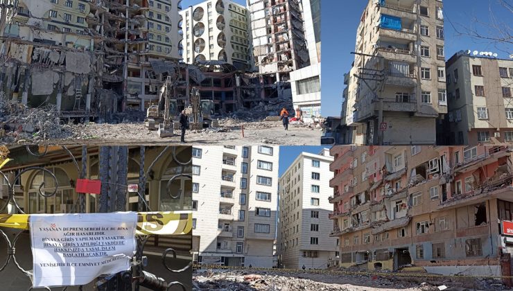 Diyarbakır’da enkaz kaldırma çalışmaları sona erdi