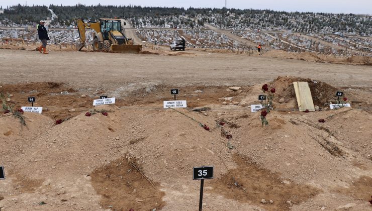 Depremde Malatya’da vefat edenler defnedildi