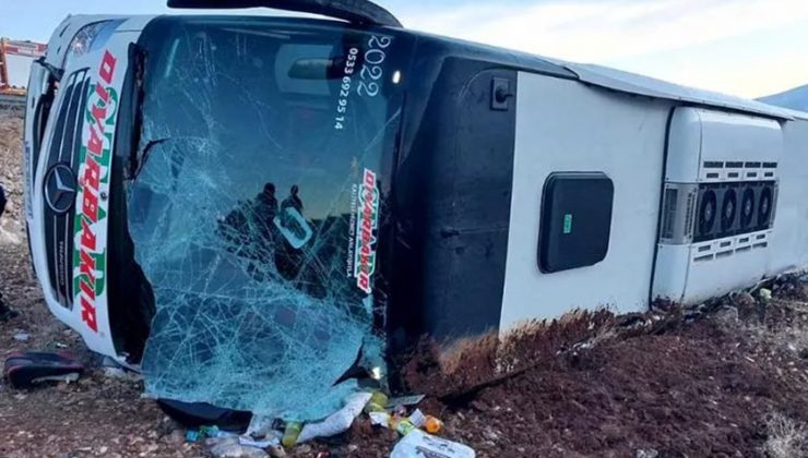 Diyarbakır Otobüsü Kaza Yaptı: 8 Ölü