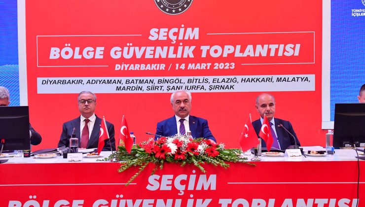 Diyarbakır’da Seçim Güvenlik Toplantısı Düzenlendi