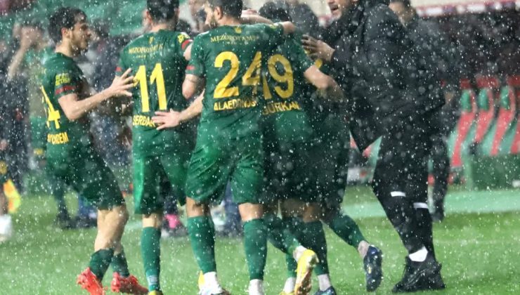 Amedspor’dan Zor Şartlar Altında Net Galibiyet! 3-0