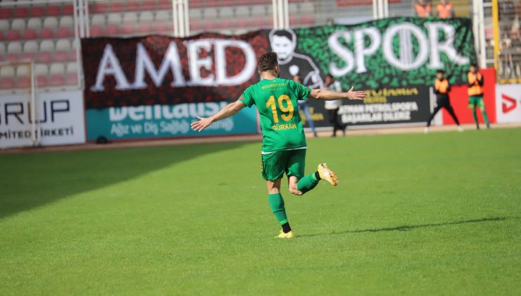 Amedspor Tek Golle Kazandı 1-0