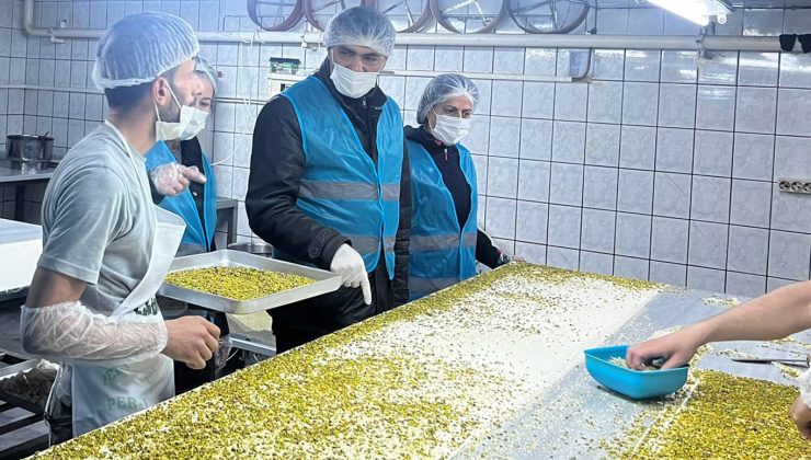 Bayram Öncesi Tatlı İmalathanelerine Denetimler Sürüyor