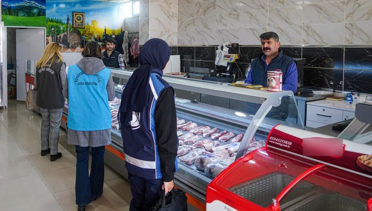 Kasaplara Sıkı Denetim