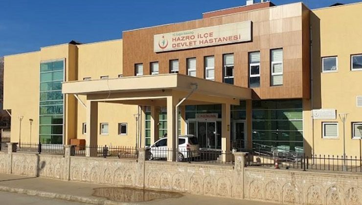 Hazro’da Trafik Kazası: 2 Yaralı