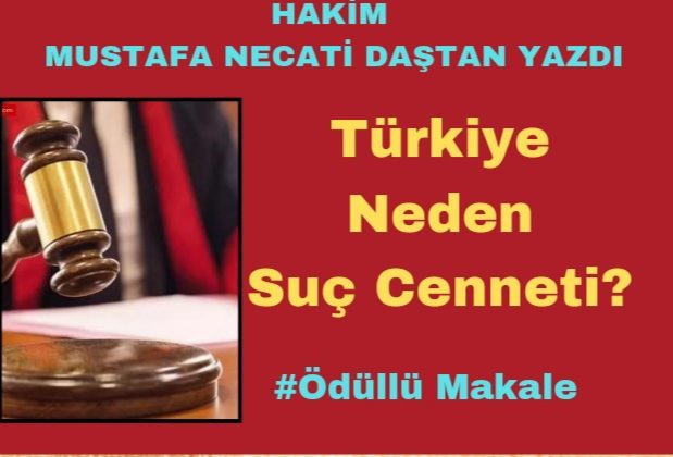 Ödüllü Makale Türkiye Neden Suç Cenneti