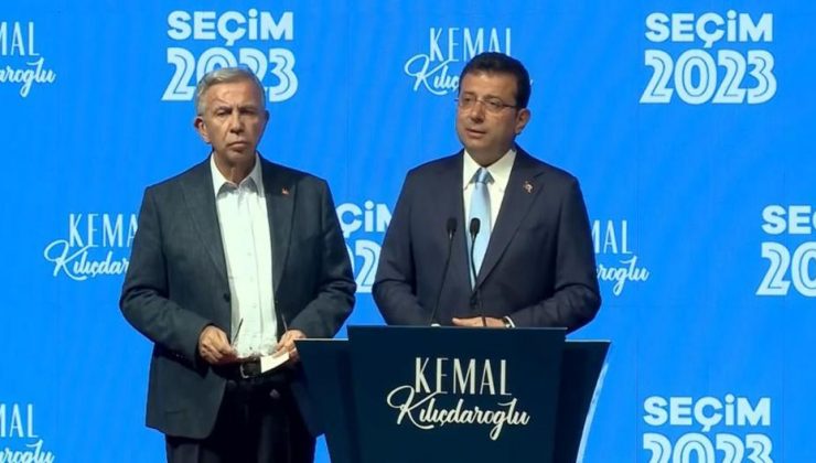 Yavaş ve İmamoğlu: AA’ya inanmayın, öndeyiz