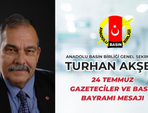 Başkan Turhan Akşen Basın Bayramını Kutladı