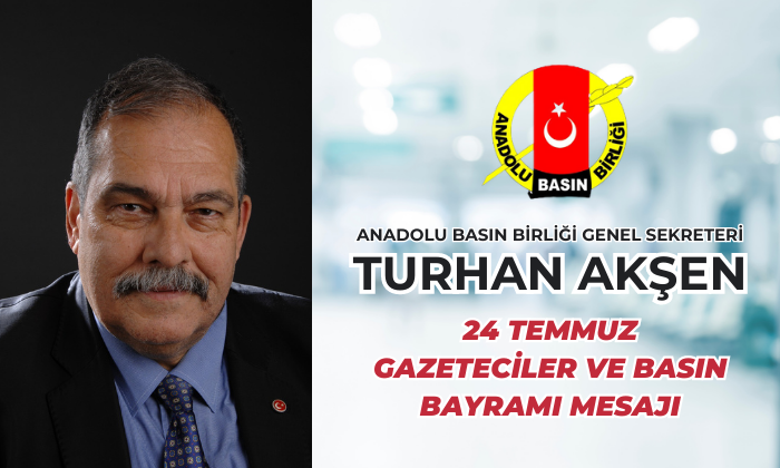 Başkan Turhan Akşen Basın Bayramını Kutladı
